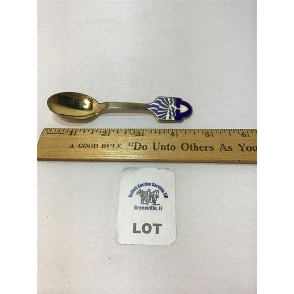 JUL 1986 MICHELSEN STERLING CHRISTMAS SPOON