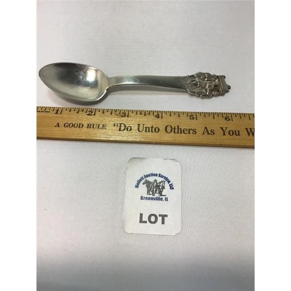 H C ANDERSEN SILVER FAIRYTALE SPOON