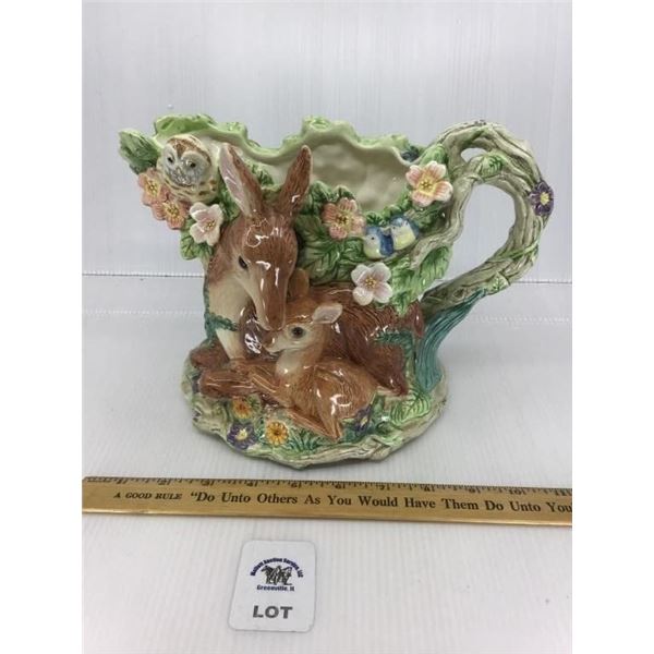 FITZ and FLOYD WOODLAND SPRING DEER & FAWN