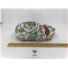 Image 2 : CHINESE PORCELAIN ROSE MEDALLION CAT PILLOW