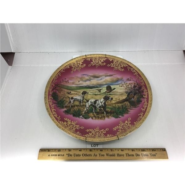 DOG BAVARIA PLATE STW GERMANY