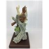 Image 3 : ANDREA SCULPTURE WOOD THRUSH W PLATFORM