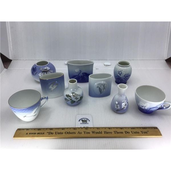 ROYAL COPENHAGEN PIECES 9 pcs