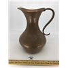 Image 1 : VINTAGE HAMMERED COPPER BRASS PITCHER 9 ? SWIRL