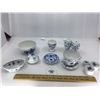 Image 1 : ROYAL COPENHAGEN BLUE PORCELAIN DISHES