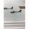 Image 3 : 6 JENSEN DENMARK STERLING SLT SPOONS