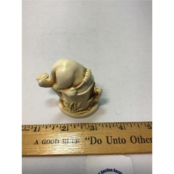 HARMONY KINGDOM BOX CAT WATERING CAN