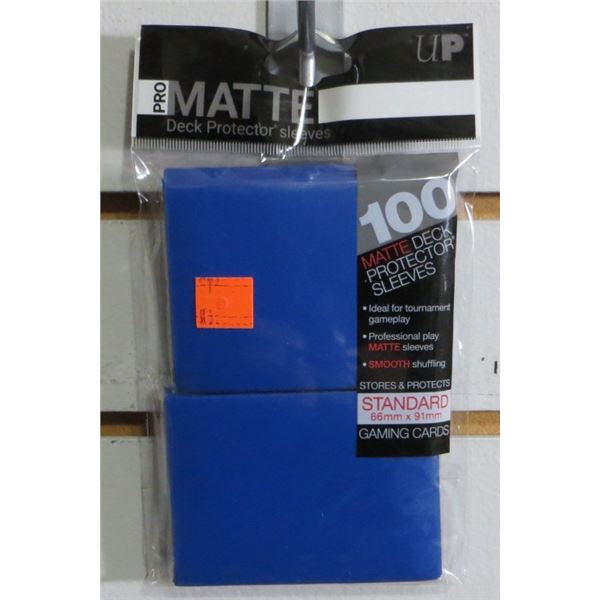 Ultra Pro 100-count Pro-Matte Standard Deck Protectors - Blue