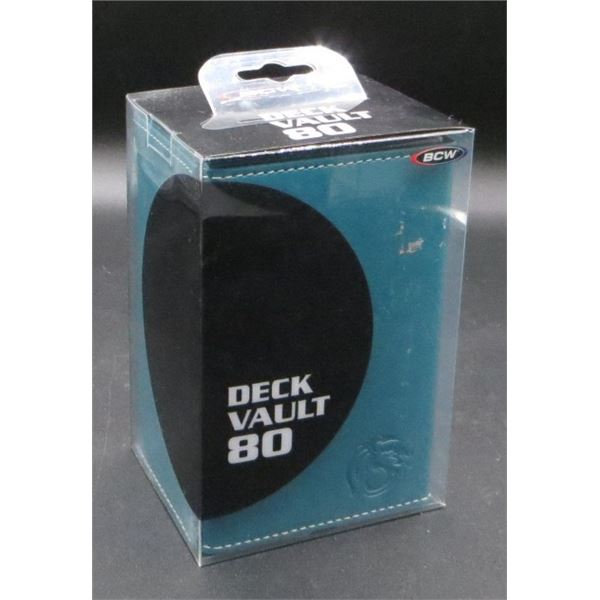 Card Supplies Deck Vault LX - 80 Teal Standard Deck Box