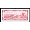 Image 2 : Canadian 1954 $2 Two Dollar Banknote Serial # GG2704002