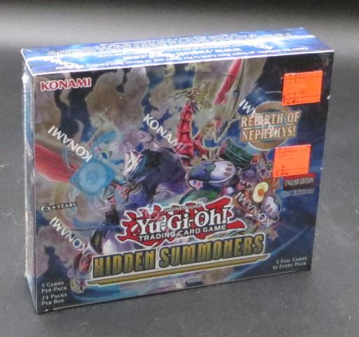 yugioh hidden summoners booster box Amazon.com: Konami Yu-Gi-Oh! TCG: Hidden Summoners Booster Display (24) : Toys & Games