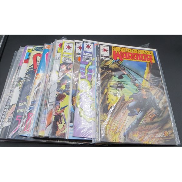 Lot of 25 Mixed Comics Valiant, Eclipse