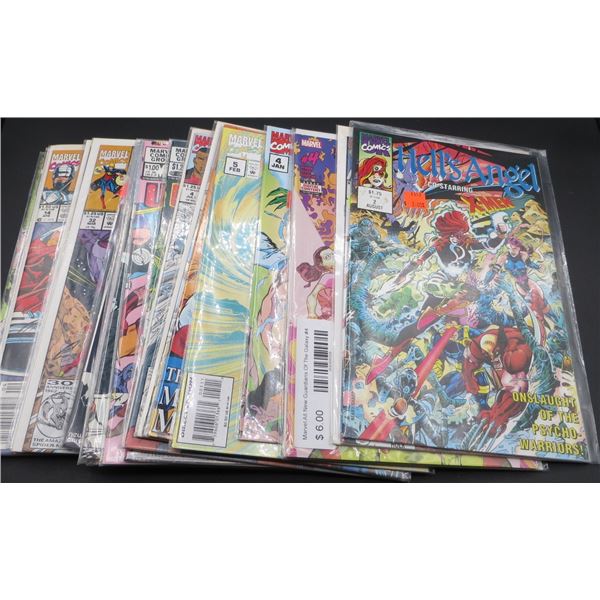 Lot of 25 Mixed Marvel Comics