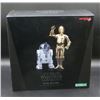 Image 1 : Star Wars ARTFX+ C-3PO and R2-D2 2-Pack From Kotobukiya