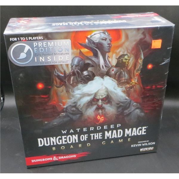 Dungeons & Dragons Waterdeep Dungeon of the Mad Mage Adventure System Board Game Premium Edition