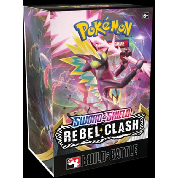 Pokemon Sword & Shield Rebel Clash Build & Battle Box