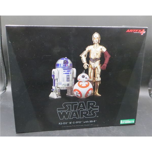 Kotobukiya ARTFX + STAR WARS R2-D2 C-3PO with BB-8 1/10 Scale assembly Figure