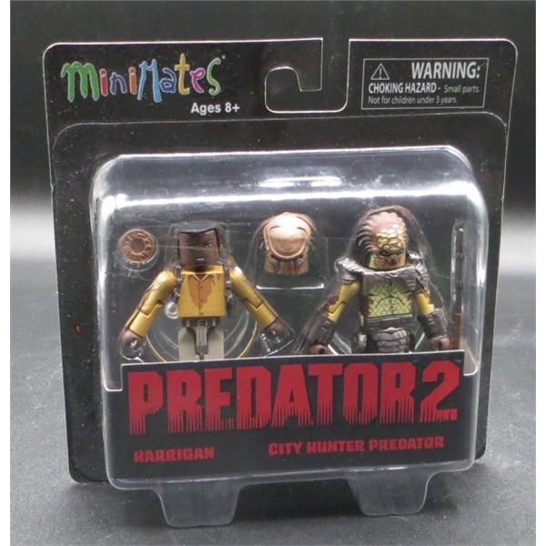 Predator 2 Minimates Series 1 Harrigan & City Hunter Predator 2-Inch Minifigure 2-Pack