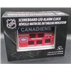 Image 1 : MONTREAL CANADIENS - "SCOREBOARD" ALARM CLOCK (7" X 10")
