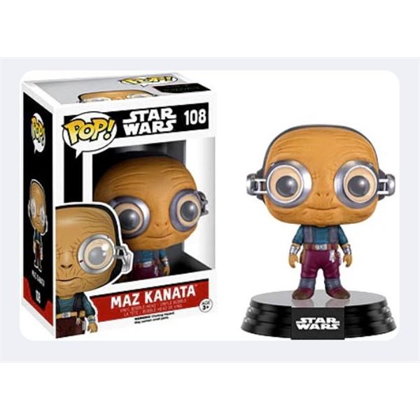 Pop! Star Wars The Force Awakens Vinyl Bobble-Head Maz Kanata #108