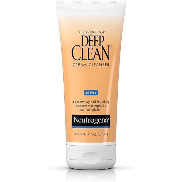 NEW NEUTROGENA DEEP CLEAN CREAM CLEANSER 200ML