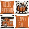 Image 1 : NEW FALL DECOR PILLOW COVERS SET OF 4