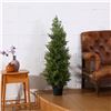 Image 1 : BRAND NEW LOMANTO ARTIFICIAL CEDAR TREE - 4FT