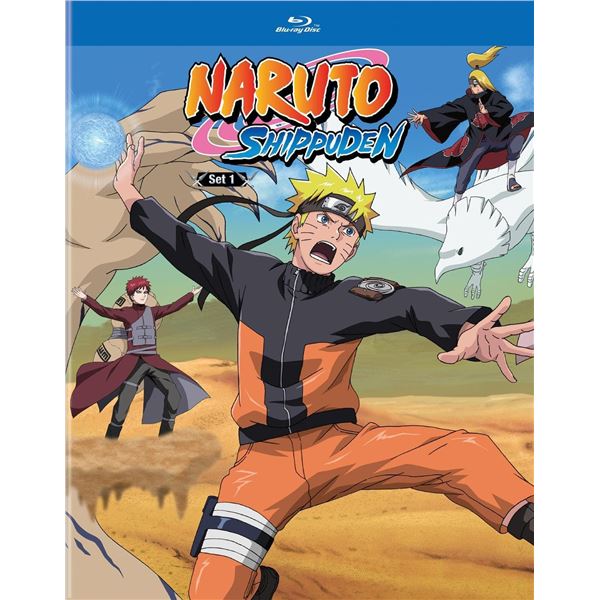 NEW BLU-RAY NARUTO SHIPPUDEN SET 1