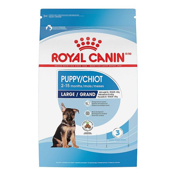 NEW 30LBS BAG OF ROYAL CANINE LARGE BREED PUPPY