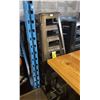 Image 2 : 8 GOLD METAL TALL STACKING BAR STOOLS 31"