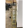 Image 2 : 5 TIER GOLD/GLASS DISPLAY SHELVING UNIT 33"W X 12"D X 72"