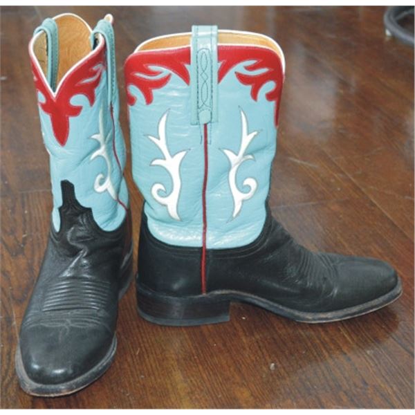 Luchese fancy inlaid boots