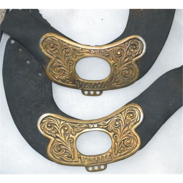 very rare Visalia rigging plates