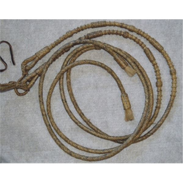 rawhide split reins