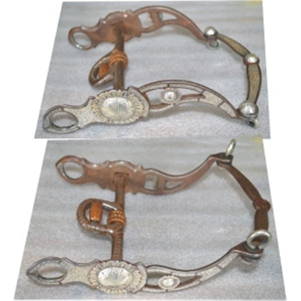 Vogt silver inlaid bit