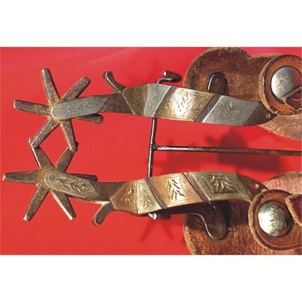 Crockett overlaid spurs