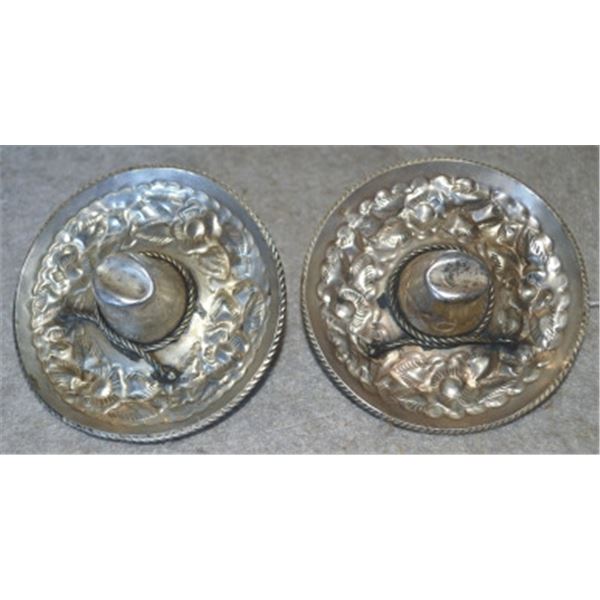 3 ½” sombrero conchos