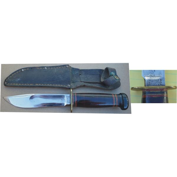 Marble’s early knife, 5” blade