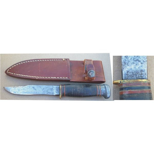 Marble’s early knife, 4 ¾” blade
