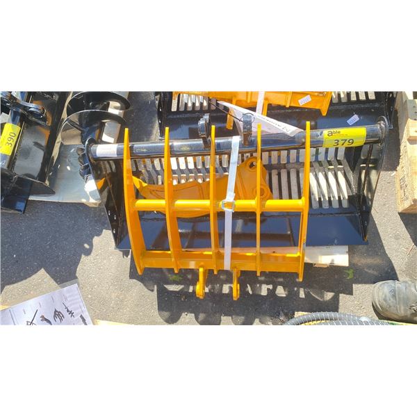 MIVA MINI EXCAVATOR 800MM SAND BUCKET, RIPPER & RAKE ATTACHMENTS