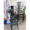 Image 1 : Metal Patio Bar Stools 2, Chairs 4