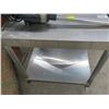 Image 2 : S/S  18  X  30 Equipment Stand w/Undershelf