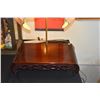 Image 3 : ROSEWOOD LAMP STAND W/SHADE