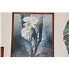 Image 2 : KOA FRAMED OIL ON CANVAS, WHITE ORCHID; SIGNED
