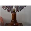 Image 3 : VINTAGE KOA TABLE LAMP W/SHADE