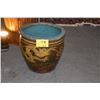 Image 1 : 17" EGG POT W/DRAGON MOTIF