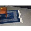 Image 4 : CHINESE WOOL RUG (BLUE) (48" X 86")