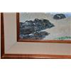 Image 5 : KOA FRAMED HAWAIIAN SEASCAPE; SIGNED STEPHEN SANDS, 1996 W/MOUNTED PICTURE LIGHT (42" X 30")