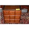 Image 1 : ROSEWOOD CHEST W/6 DRAWERS (21" X 12" X 22")