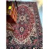 Image 1 : 100% WOOL PILE RUG, HANDMADE IN INDIA (6' X 9')